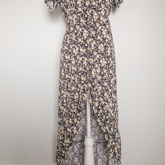 Floral Hi-Low Maxi Dress - Picture 4 of 5